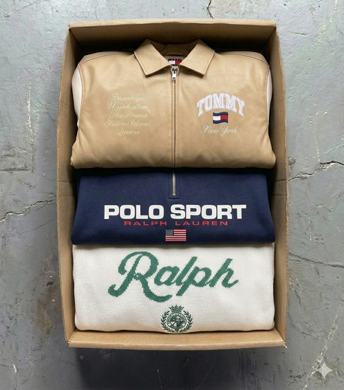 3 PIECES MYSTERY BOX - RALPH LAUREN AND TOMMY HILFIGER