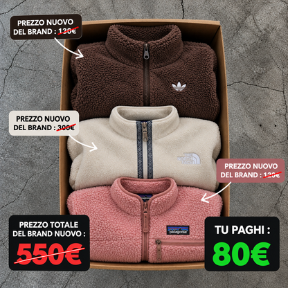 FLEECE DONNA - 3 PEZZI MYSTERY BOX