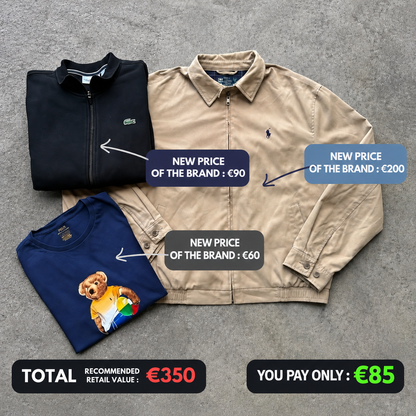 RALPH LAUREN & LACOSTE – 3-TEILIGE MYSTERY BOX